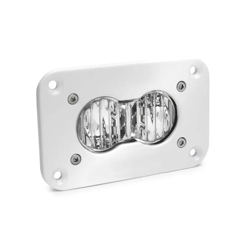 Baja Designs S2 Pro Flush Mount Wide Cornering Pattern White Led Work Light - Clear 1