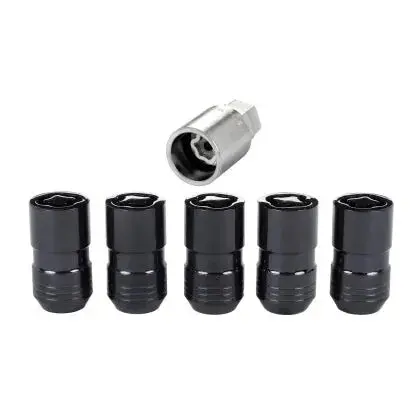 Mcgard Wheel Lock Nut Set - 5Pk. (Cone Seat) M14x1.5 / 22Mm Hex / 1.639In Oal - Black 2