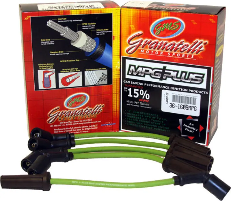Granatelli 03-05 Chrysler 300M/300C 8Cyl 5.7L Mpg Plus Ignition Wires 1