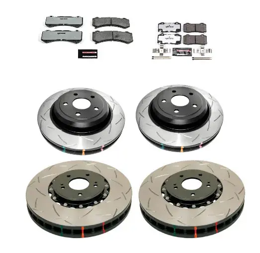 797 Performance Front & Rear Brake Package 2012-2021 Jeep Grand Cherokee Srt8 & 2018-2024 Durango Srt / Rt Tow N Go (2 Piece Front Rotor) 1