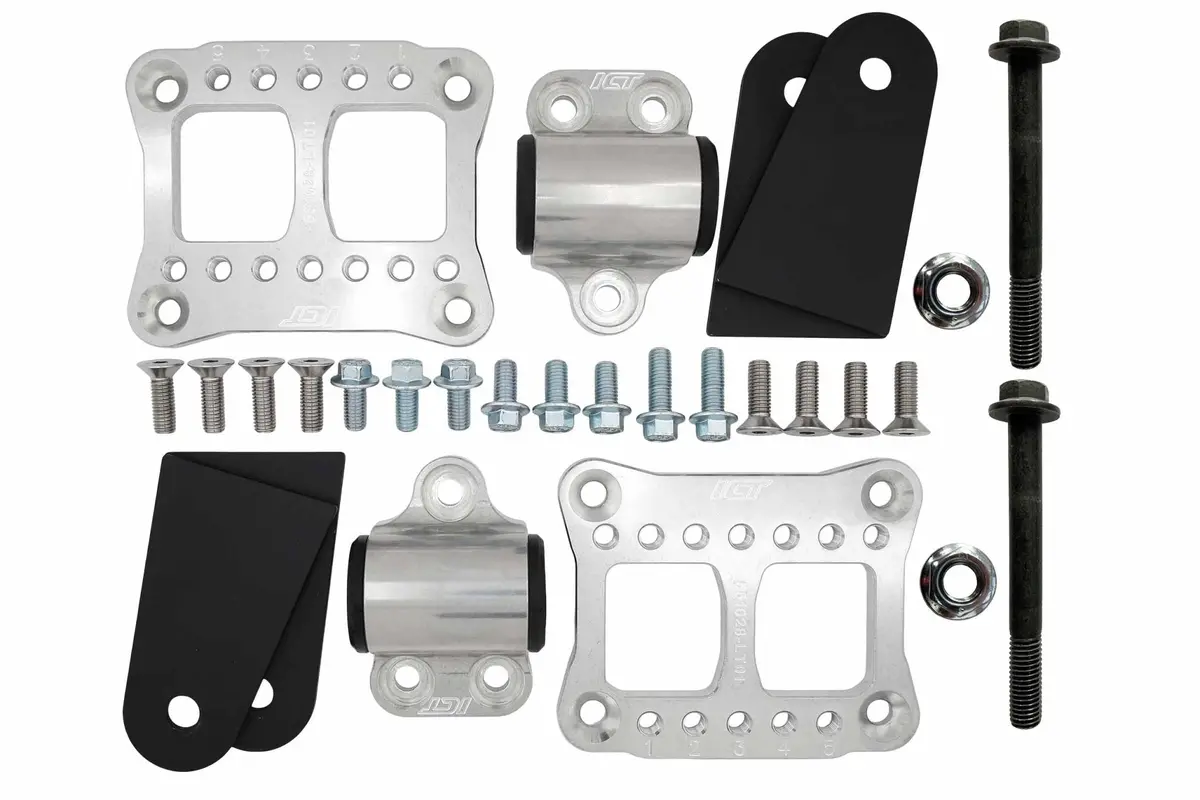 Ict Billet Billet Lt Swap Universal Builders Motor Mount Kit 1