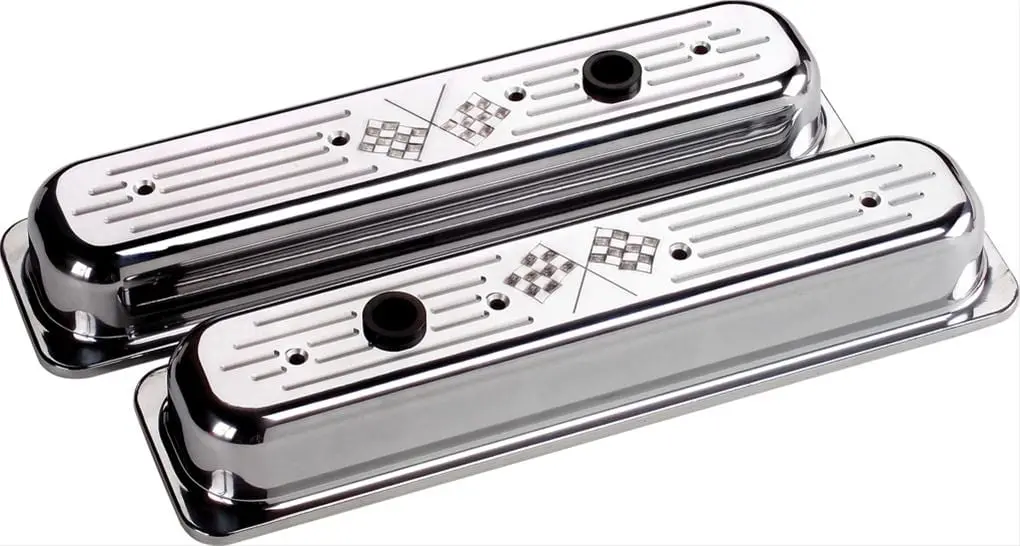 Billet Specialties 95827 Die-Cast Aluminum Valve Covers – Custom Finish 1