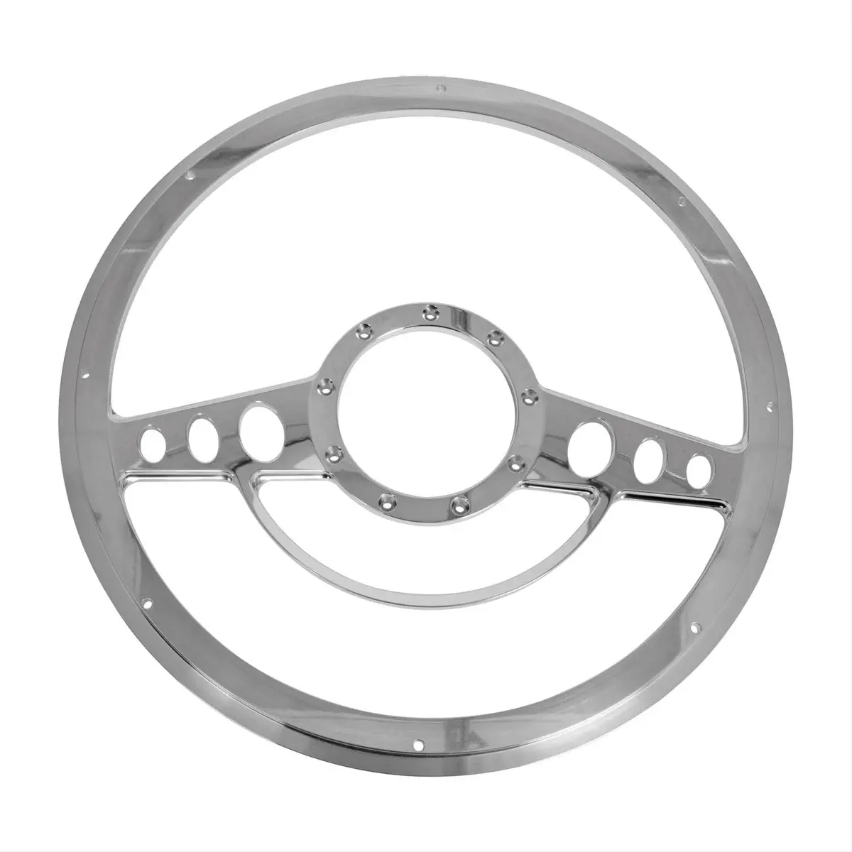 Billet Specialties Half-Wrap Custom Steering Wheel – Model 30955 1