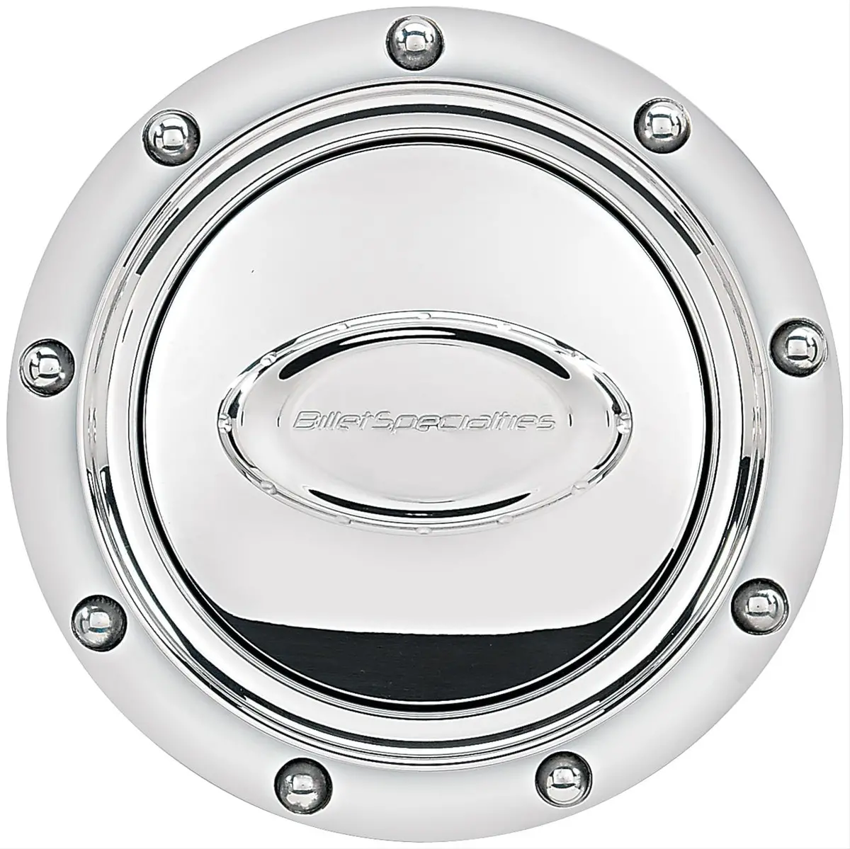 Billet Specialties Cnc-Machined Horn Button – Polished Aluminum, Universal Fit (32710) 1