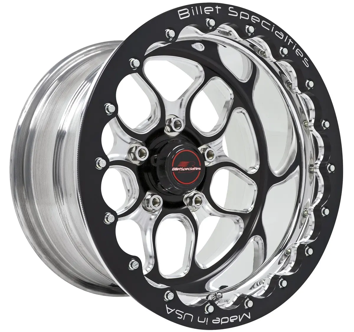 Billet Specialties Brsb25107375N Win Lite Beadlock Wheel – Black Anodized 1