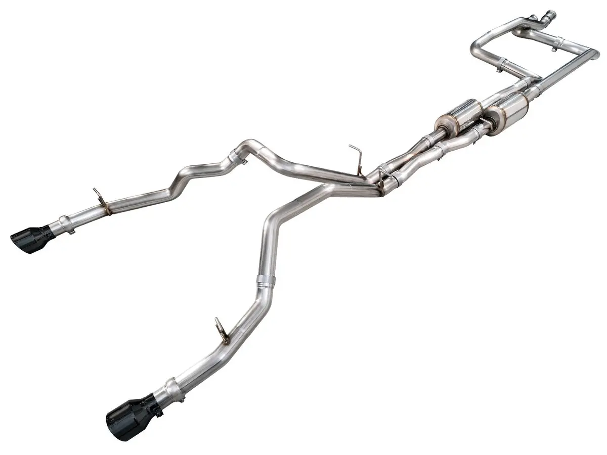 Awe 0Fg Catback Exhaust For 2025+ Ram Rho Diamond Black Tips 1