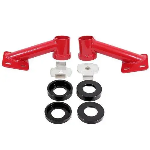 2015-19 Mustang Bmr Cradle Bushing Lockout Kit Red - Level 2 1