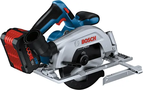 Bosch Blauw Gks 18V-57-2 Accu-Cirkelzaag | 165 Mm | 2 X 5.5 Ah Accu + Snellader | In L-Boxx 06016C1202 2