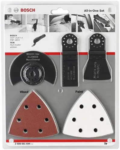 Bosch Accessoires Accessoireset 1 Hout Metaal | 2608661694 1
