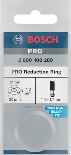 Bosch Accessoires Reduceerring Voor Cirkelzaagbladen 30 X 24 X 1,2 Mm 1St - 2600100209 2