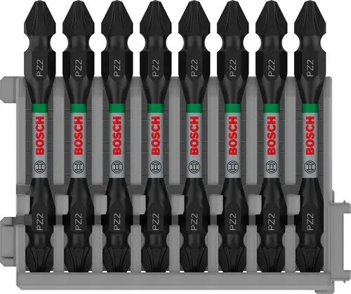 Bosch Accessoires Schroefbit Tweezijdig Impact Control Pz2, 65 Mm 8X - 2608522338 1