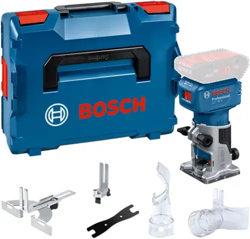 Bosch Blauw Glf 18V-8 Professional Accu Kantenfrees | 18V | Zonder Accu En Lader | In L-Boxx 136 - 06016C6001 1