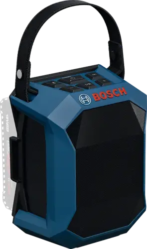 Bosch Blauw Gpb 18V-1 C Accu-Speaker | Incl. Draaggreep En Accudeksel | Zonder Accu En Lader - 06014A7001 2