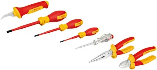 Bosch Blauw Vde Handgereedschapset Assorti | 7-Delig | Professional - 1600A02ng3 1