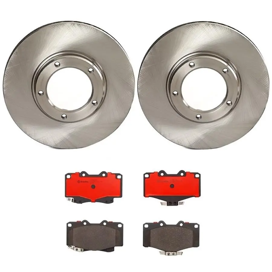 Brembo Premium Brake Kit: Rotors And Semi-Metallic Pads – Kt00750 1