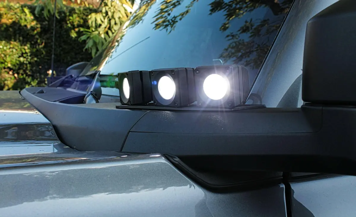 2021+ Ford Bronco Boomerang Ditch Lights 1