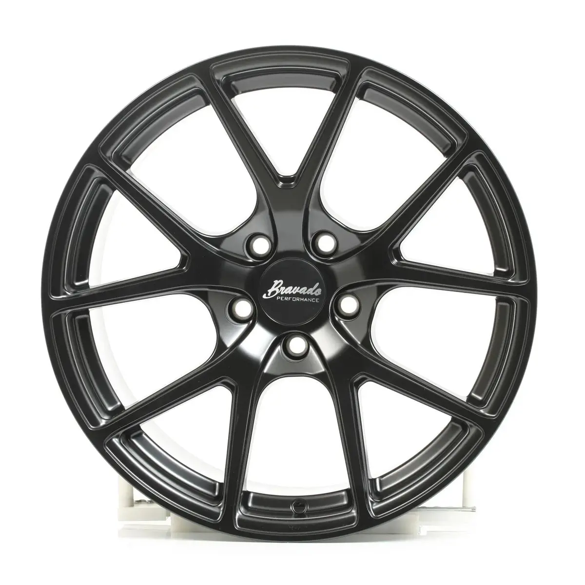Bravado Tribute Matte Black Wheel 1