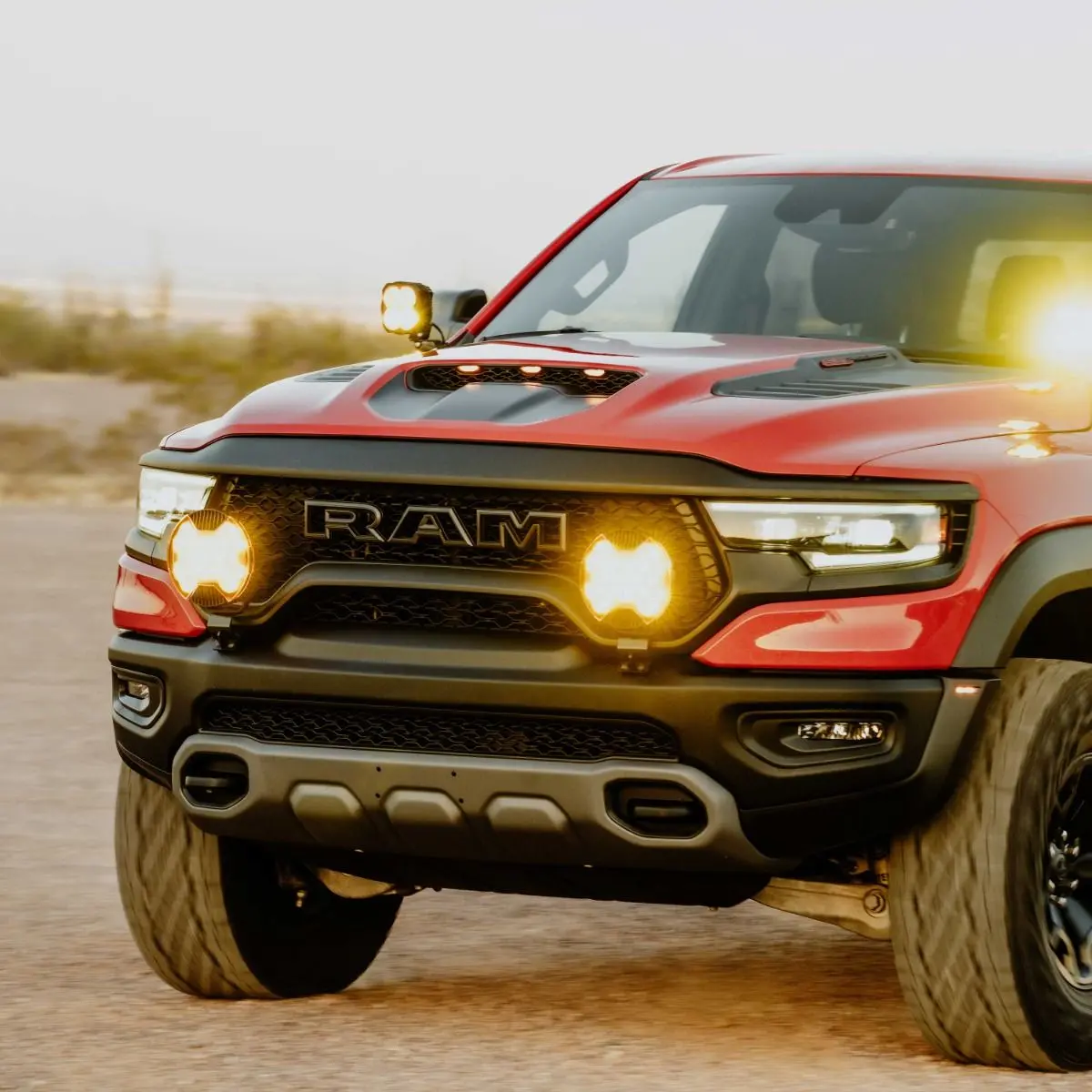 Kc Hilites 2019+ Ram 1500 Rebel/Trx Grill Mount Light Brackets For Two Lights 1