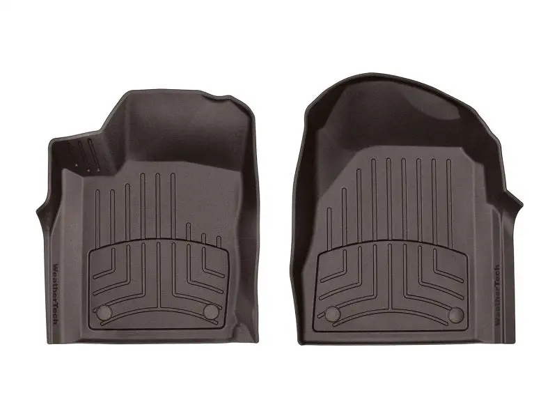Weathertech 2016+ Dodge Durango / Jeep Grand Cherokee Front Floorliner Hp - Cocoa 1