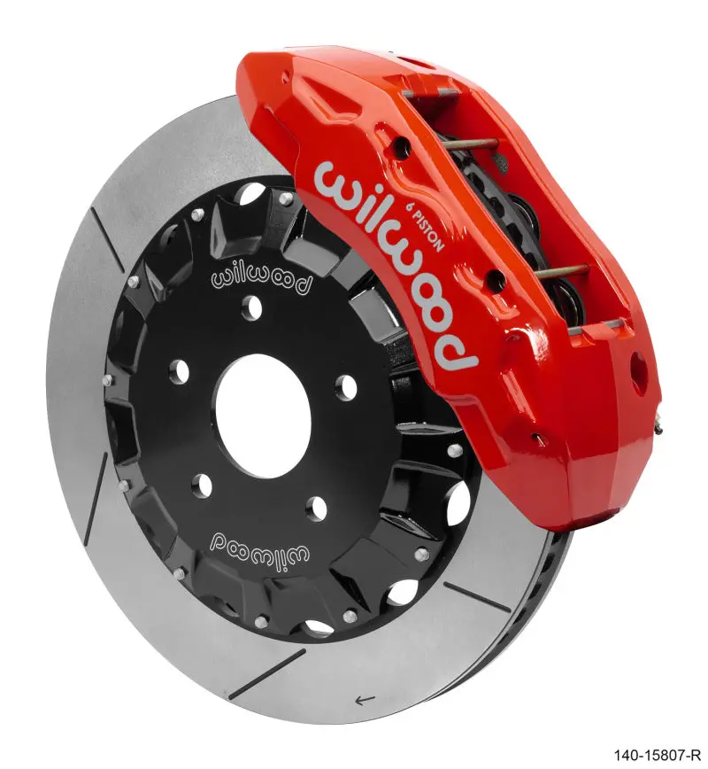 Wilwood Tx6r Front Kit 16.00In Red 13-17 Dodge Truck 1500 - 4Wd 1
