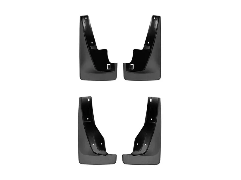 Weathertech 11-21 Dodge Durango No Drill Mudflaps - Black 1