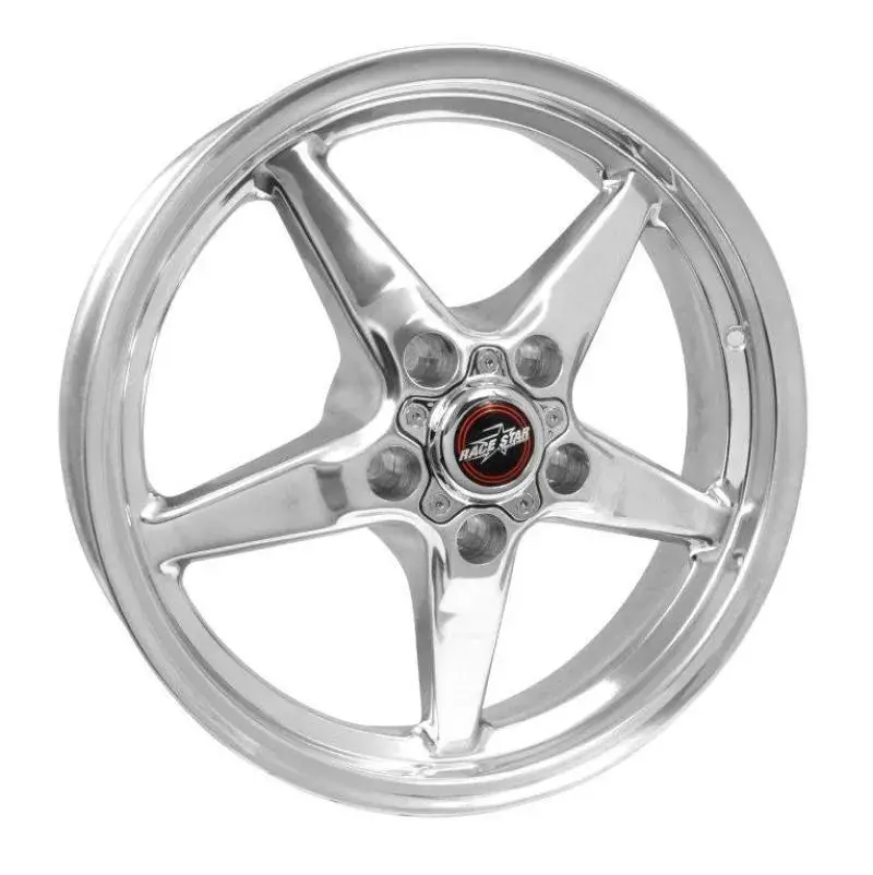 Race Star 92 Drag Star Bracket Racer Polished Wheel 1