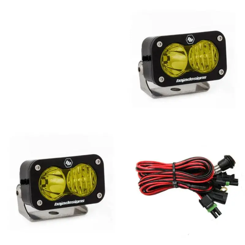 Baja Designs S2 Pro Driving/Combo Pair Led - Amber. 1
