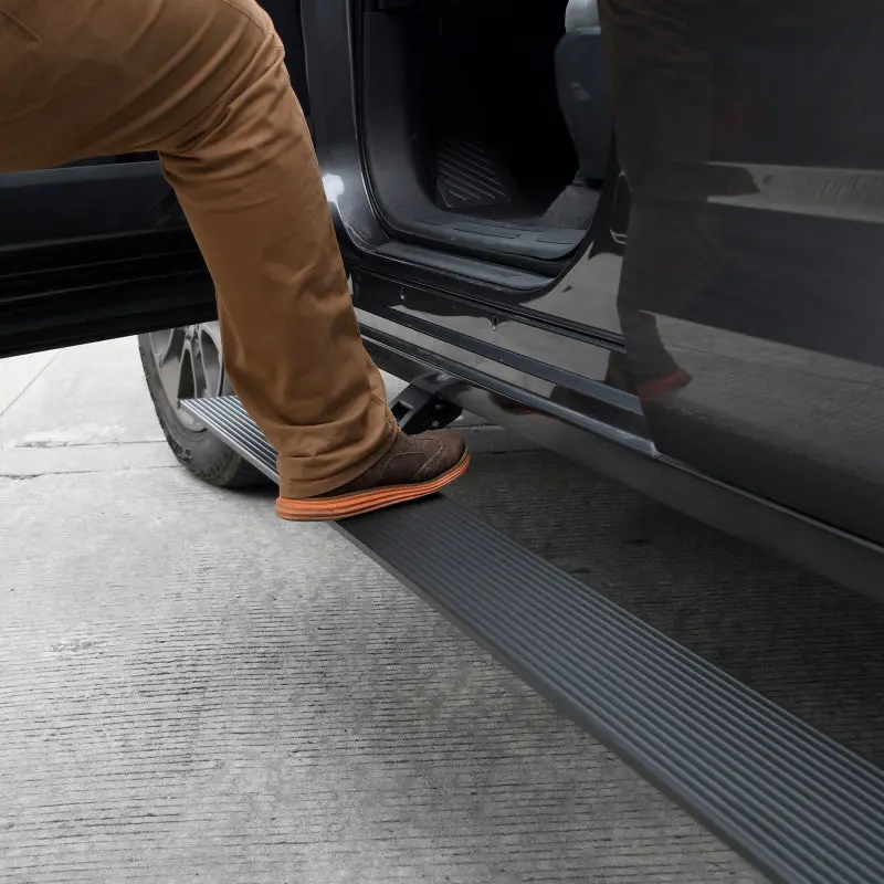 Realtruck 11-18 Ram 1500 Qc / 09-10 Ram 1500 Ec 4Dr Voltstep Electric Running Board Kit - Tex. Blk 1