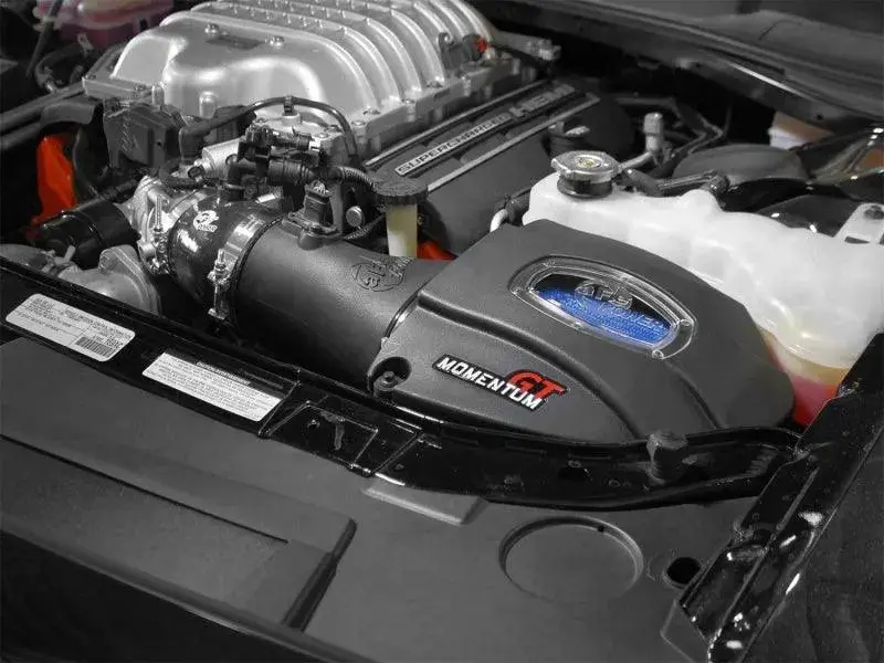 Afe Momentum Air Intake System Pro 5R W/ Extra Filter 2015-2016 Dodge Challenger/Charger Srt Hellcat 6.2L (Sc) 1