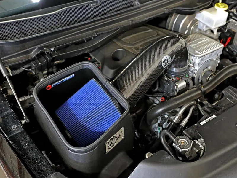 Afe 19-20 Dodge Ram 1500 5.7L Track Series Carbon Fiber Cold Air Intake System W/Pro 5R Filter 2