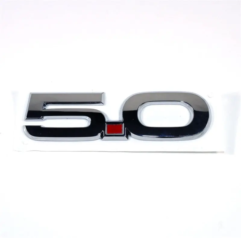 Ford Racing 15-17 Ford Mustang 5.0L Fender Emblem Chrome 2