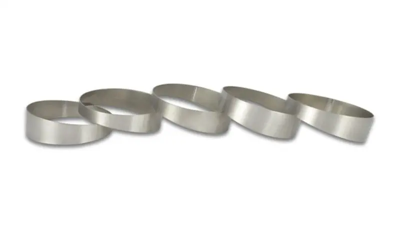 Vibrant 2.5In. O.D. Titanium Pie Cuts - Bag Of 5 1