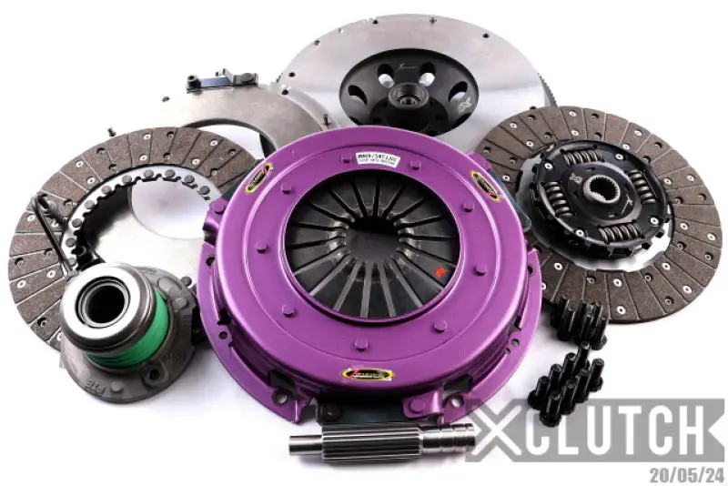 Xclutch 15-20 Ford Mustang Shelby Gt350 5.2L 10.5In Twin Sprung Organic Clutch Kit 1