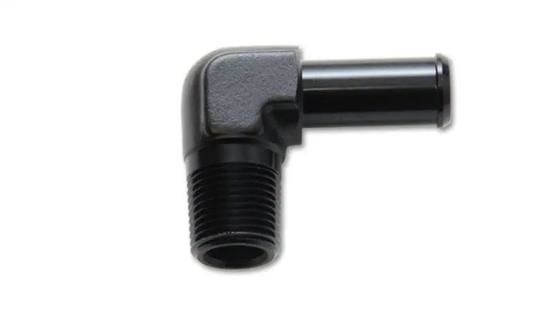 Vibrant 1/8 Npt To 1/4In Barb Straight Fitting 90 Deg Adapter - Aluminum 2