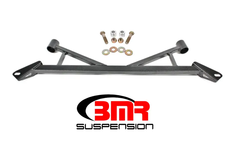 Bmr 15-17 S550 Mustang Front 4-Point Subframe Chassis Brace - Black Hammertone 1