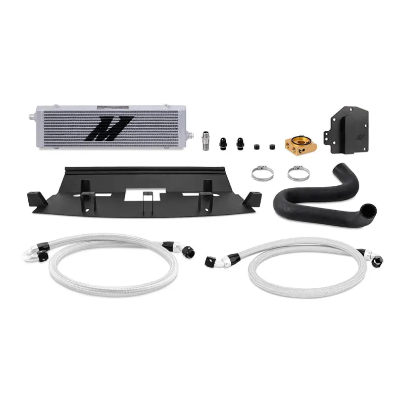 Mishimoto 18+ Ford Mustang Gt Rhd Oil Cooler Kit Silver Thermostatic 1