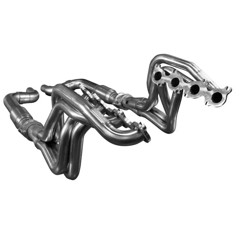 Kooks Ford 2024 Mustang Gt/D.H. 5.0L. 2In. Stainless Headers & Green Catted Conn. Kit 2