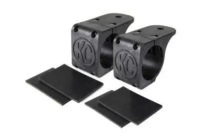 Kc Hilites Universal Tube Clamp Light Mount Bracket Set / 2.25In. To 2.5In. Bar (Pair) 1