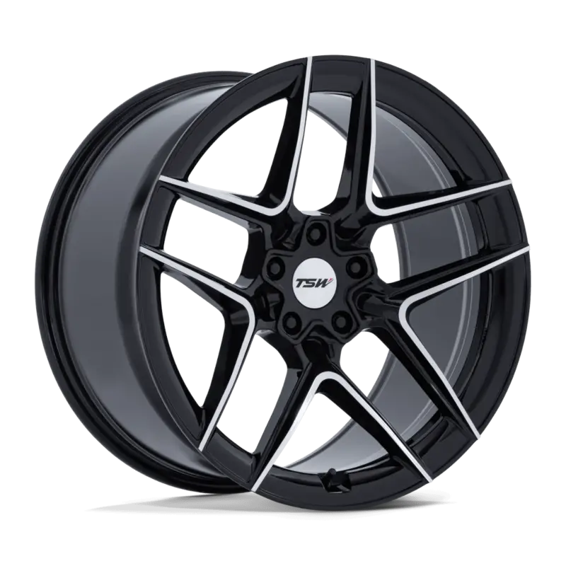 Tsw Slipstream Wheel Black/Machined 1