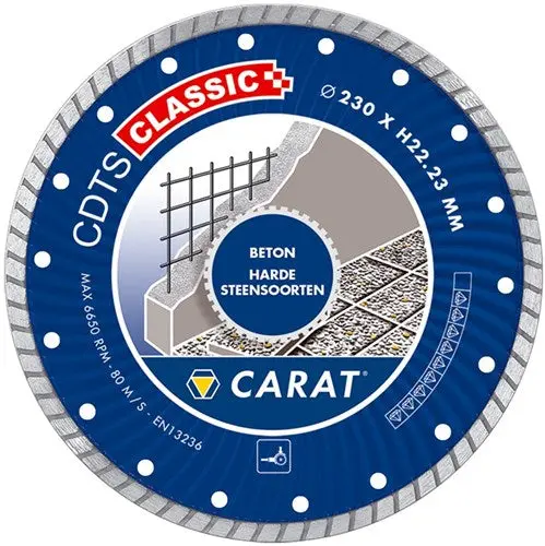 Carat Diamantzaag Beton Ø150x22,23Mm, Cdts Classic - Cdtsc15090 - Cdtsc15090 1
