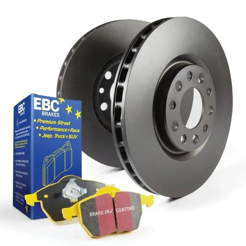 Ebc Yellow Stuff Rear Pads And Rotors 06-23 Dodge Charger / Challenger R/T & Chrysler 300 1
