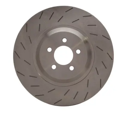Dynamic Friction 15-20 Dodge Charger / Challenger 6 Piston Front Brake Rotor - Slotted 1