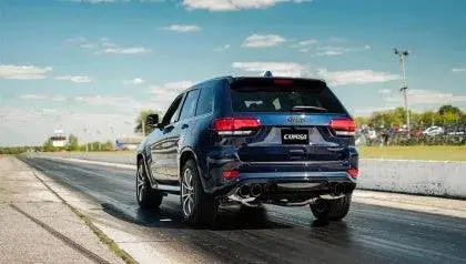 Corsa 18-21 Jeep Grand Cherokee Trackhawk 6.2L Sport Cat-Back Dual Rear Exit W/4.5In Tips 2