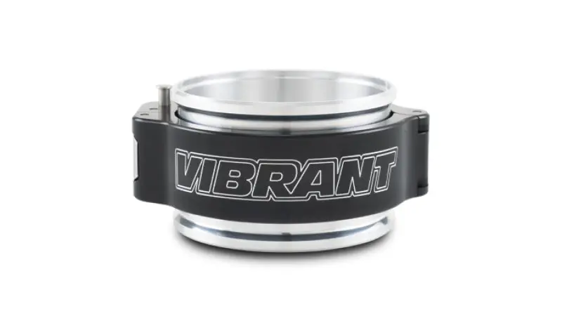 Vibrant 3In O.D. Aluminized Hd 2.0 Clamp Assembly - Anodized Black 1