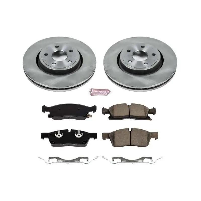 Power Stop 16-19 Jeep Grand Cherokee Front Autospecialty Brake Kit 1