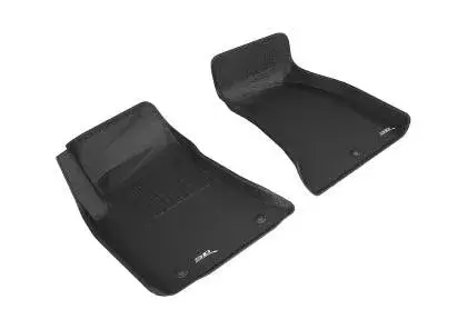 3D Maxpider 2015-2023 Dodge Challenger Rwd Kagu 1St Row Floormat - Black 1
