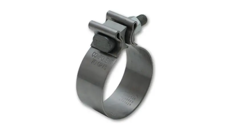 Vibrant Ss Accuseal Exhaust Seal Clamp For 3.5In Od Tubing (1In Wide Band) 2