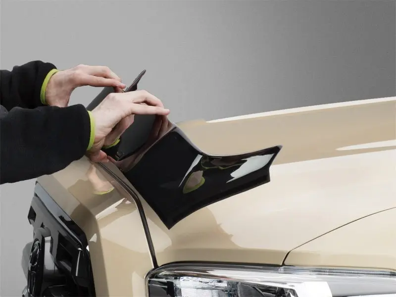 Weathertech 2015+ Dodge Charger Hood Protector - Black 1