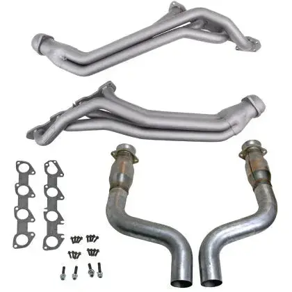 Bbk 09-23 Dodge Challenger / Charger 5.7L 1-3/4In Header W/High Flow Catted Mid Pipe (Multiple Options) 1