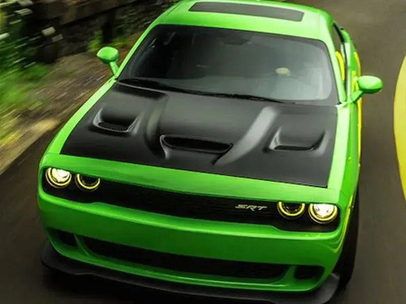 Jlt Hellcat Hood Vent Rain Shield For 2015-23 Challenger Hellcat 2